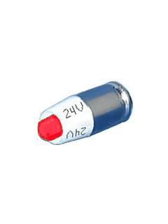 Single-LED 24V rot, 12,5mA T1-3/4
